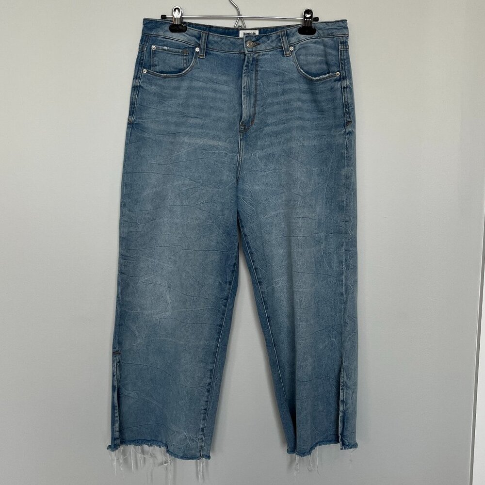 Kensie Light Blue Wide Leg Jeans